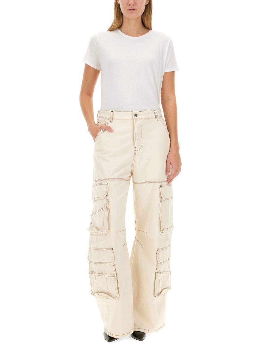 Shop Diesel "d-sire" Cargo Leggings