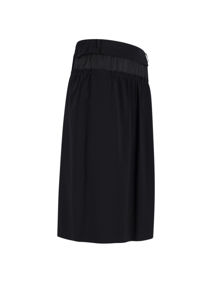 Maison Margiela Knee Length And Midi Skirts In Black