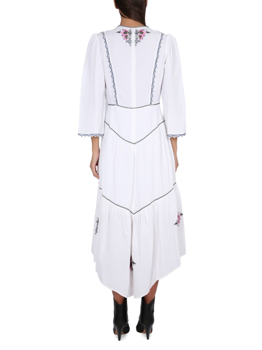 Shop Isabel Marant Sonia Dress In White