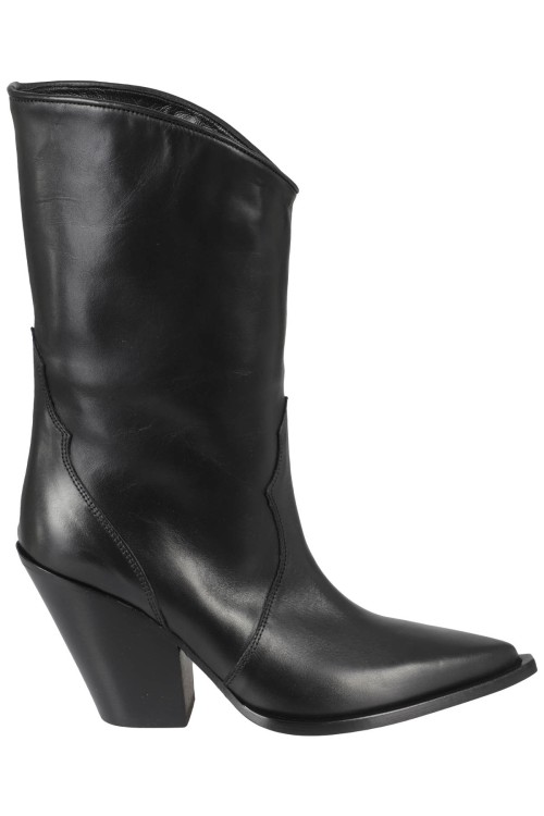 ブーツその他 Elena Iachi Pointed Toe Black Leather Cowboy Boots Elena Iachi Pointed Toe Black Leather Cowboy | THE LIST