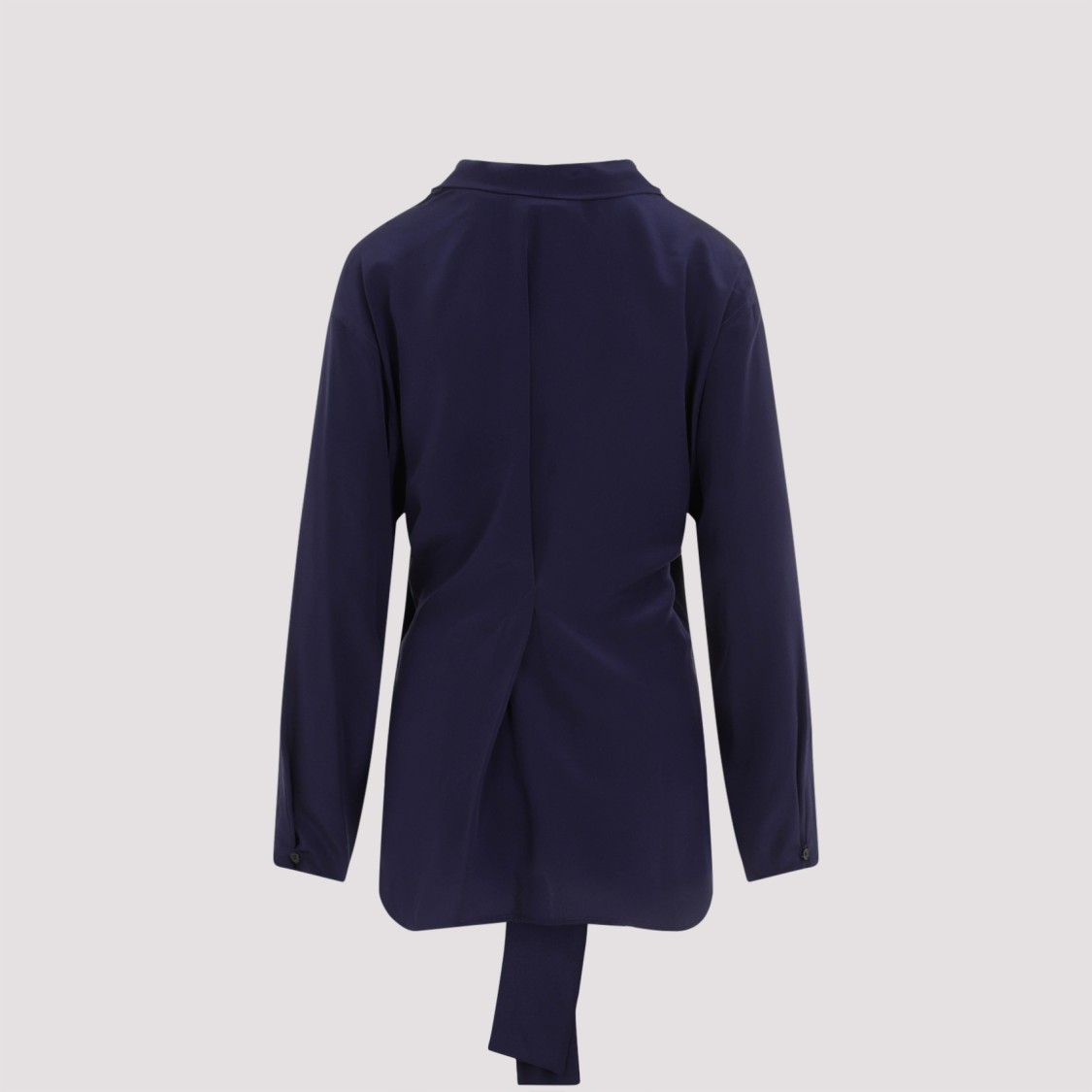 Victoria Beckham Silk Shirt With Tie Detail