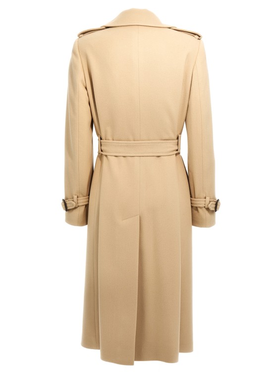 Tagliatore Luanne' Double-Breasted Coat Trench Coat | THE LIST
