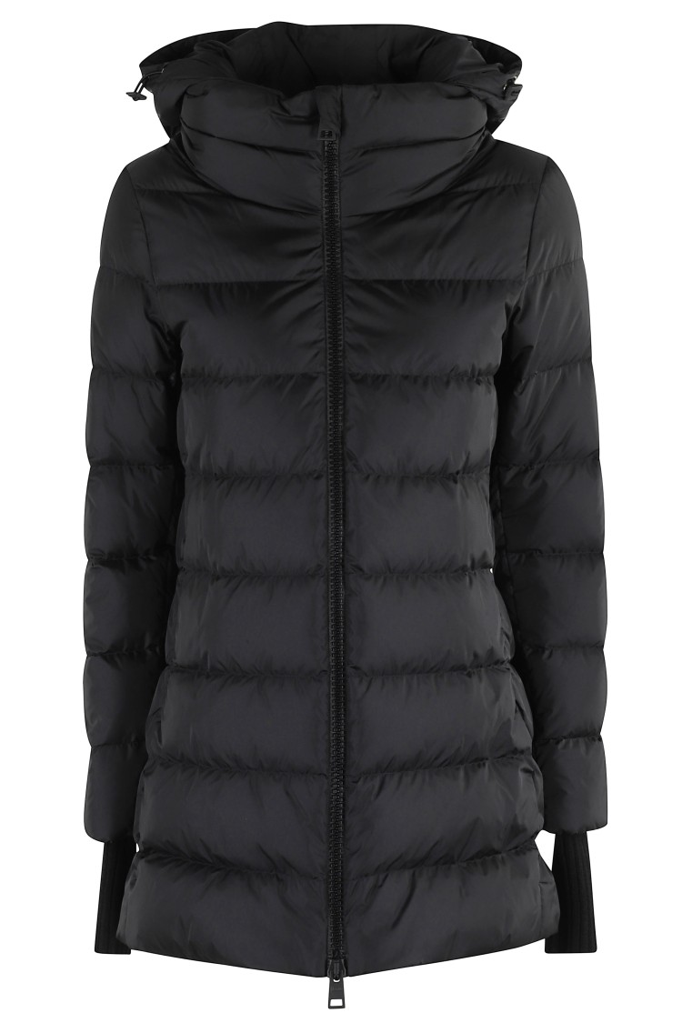 Herno Women A-shape Chamonix Down Jacket In Black