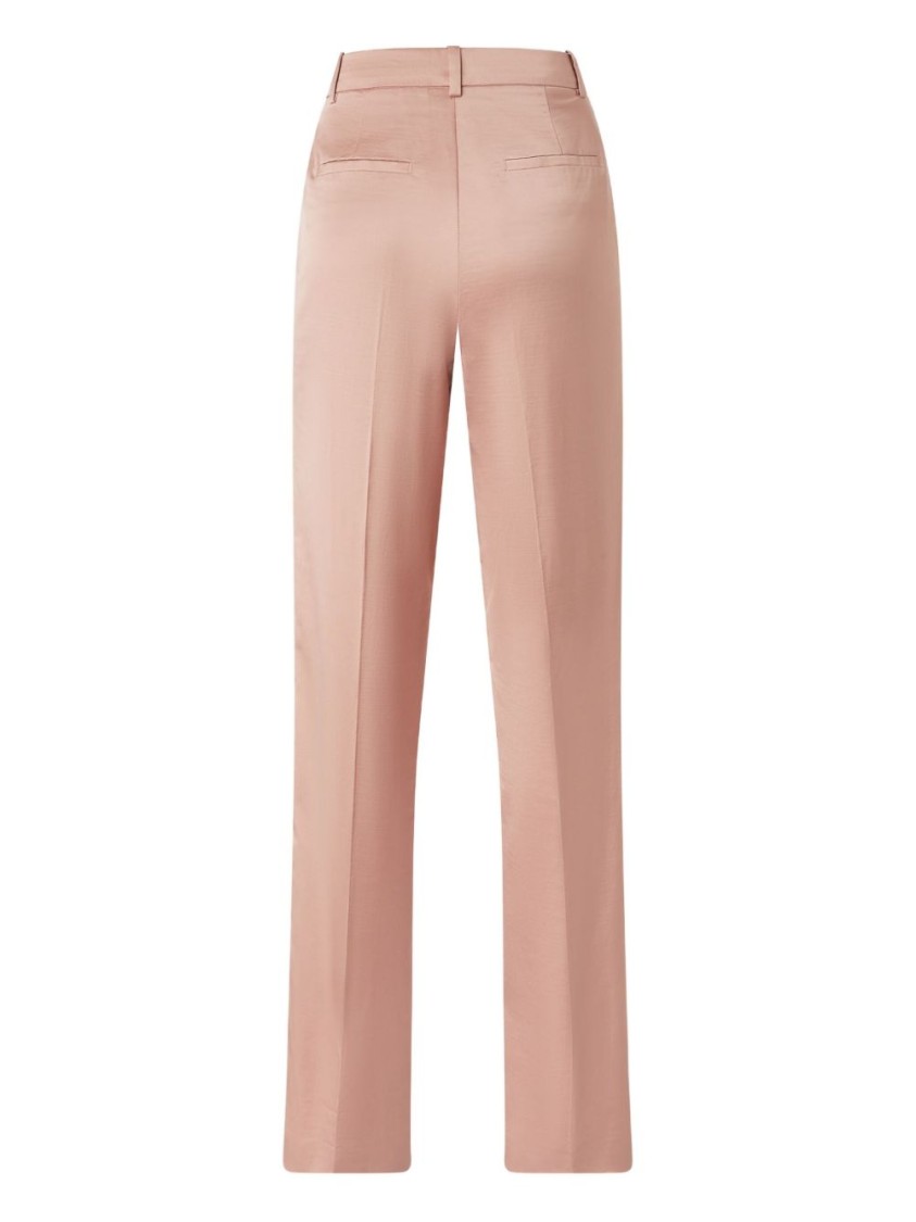 Pinko Elegant Satin Trousers For Ceremonies