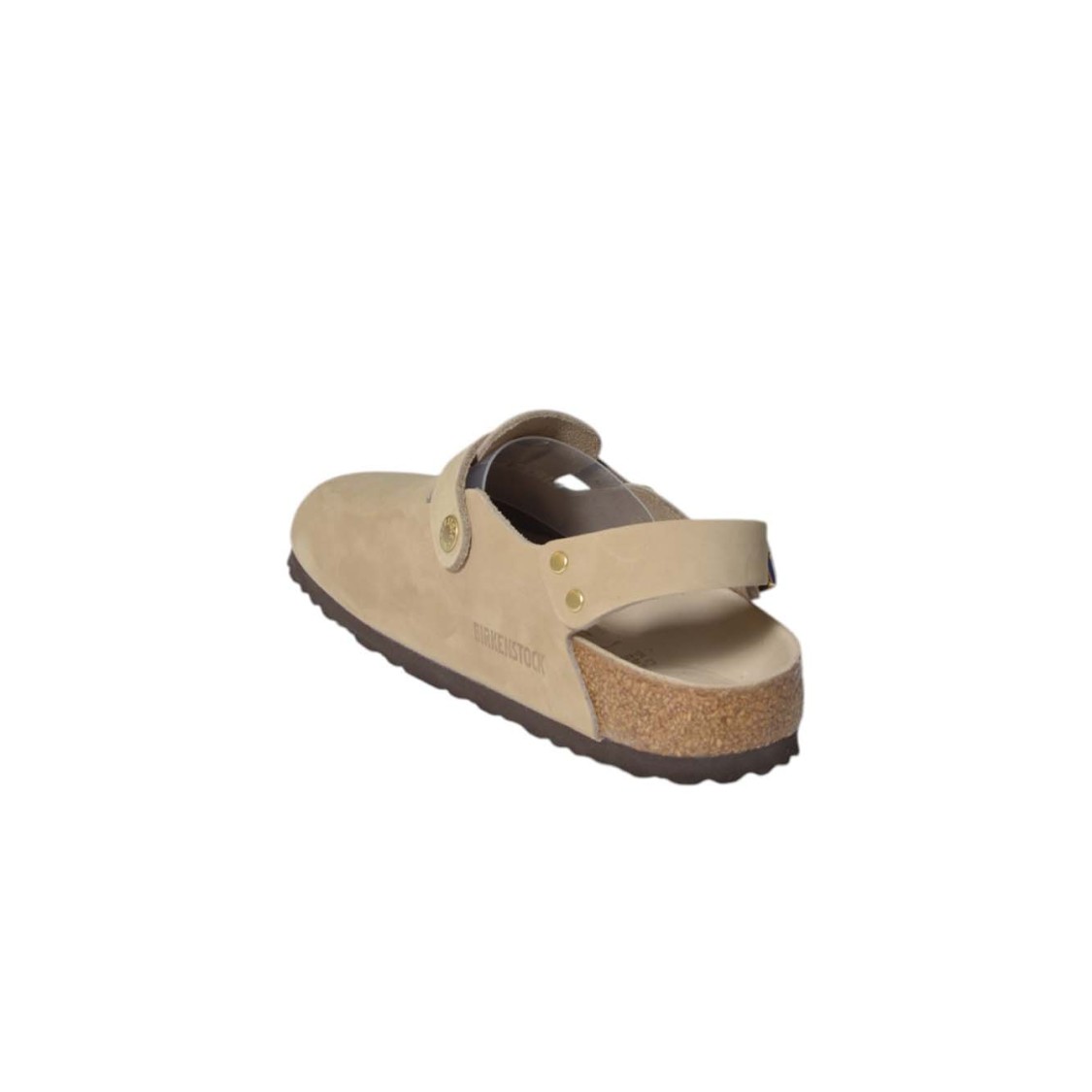 Birkenstock Sand Nubuck Leather Tokio Mules In Neutral