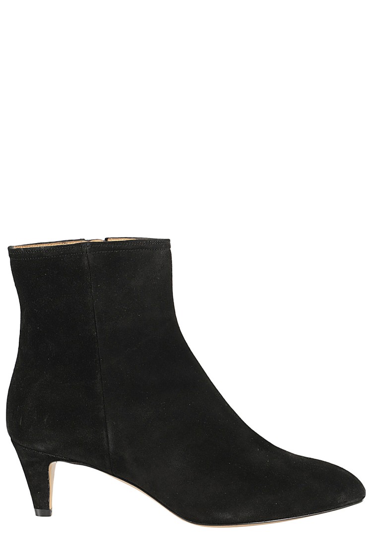 Isabel Marant 55mm Deone Suede Boots In Black