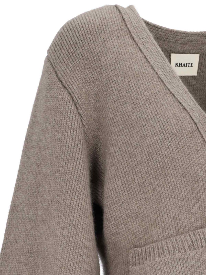 Khaite Scarlet Cashmere-blend Cardigan