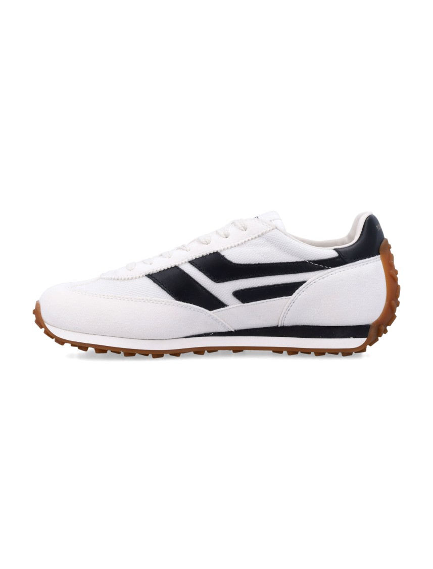 Shop Tom Ford Vintage-inspired Suede Mick Sneakers In White
