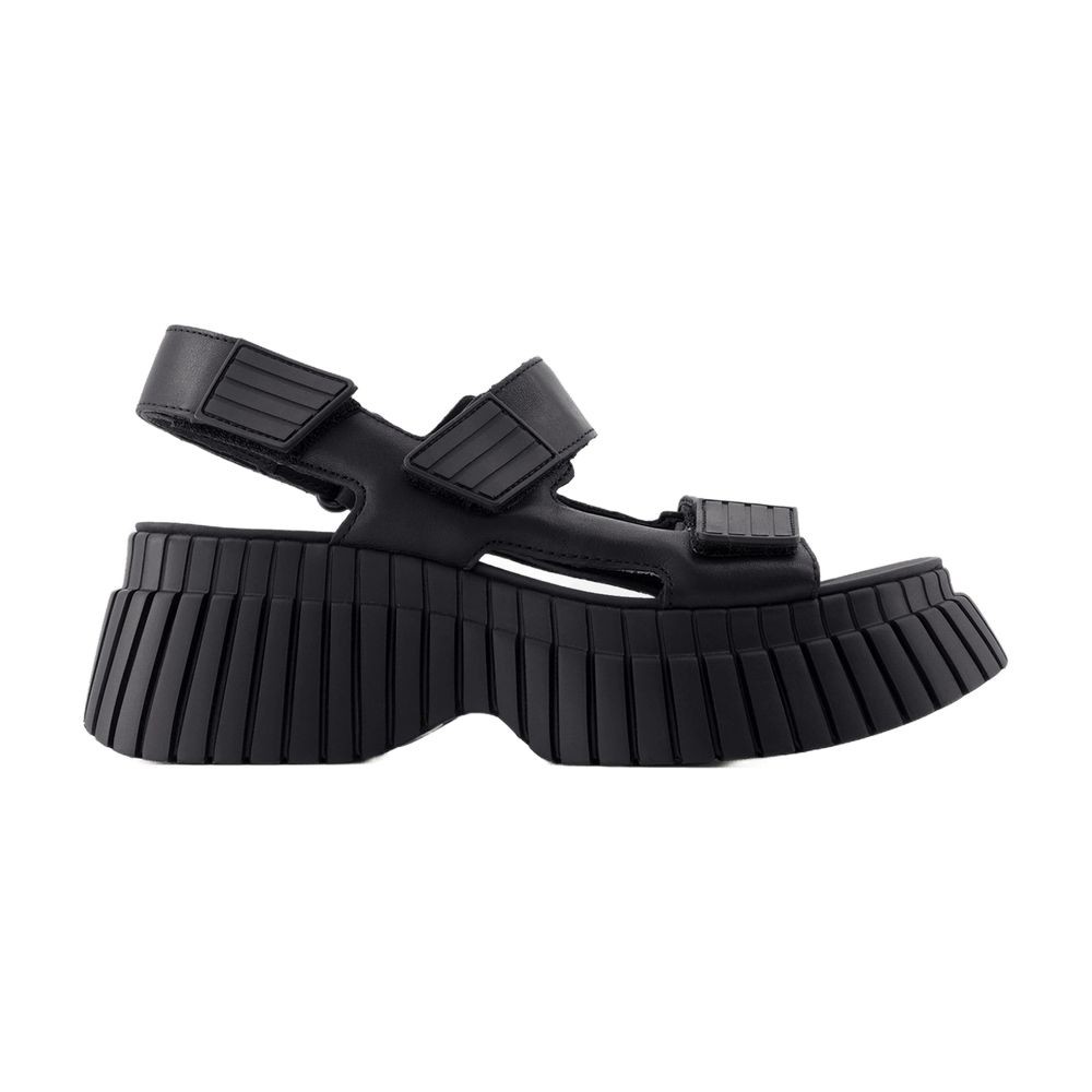 CAMPER CAMPER BCN SANDALS - LEATHER - BLACK