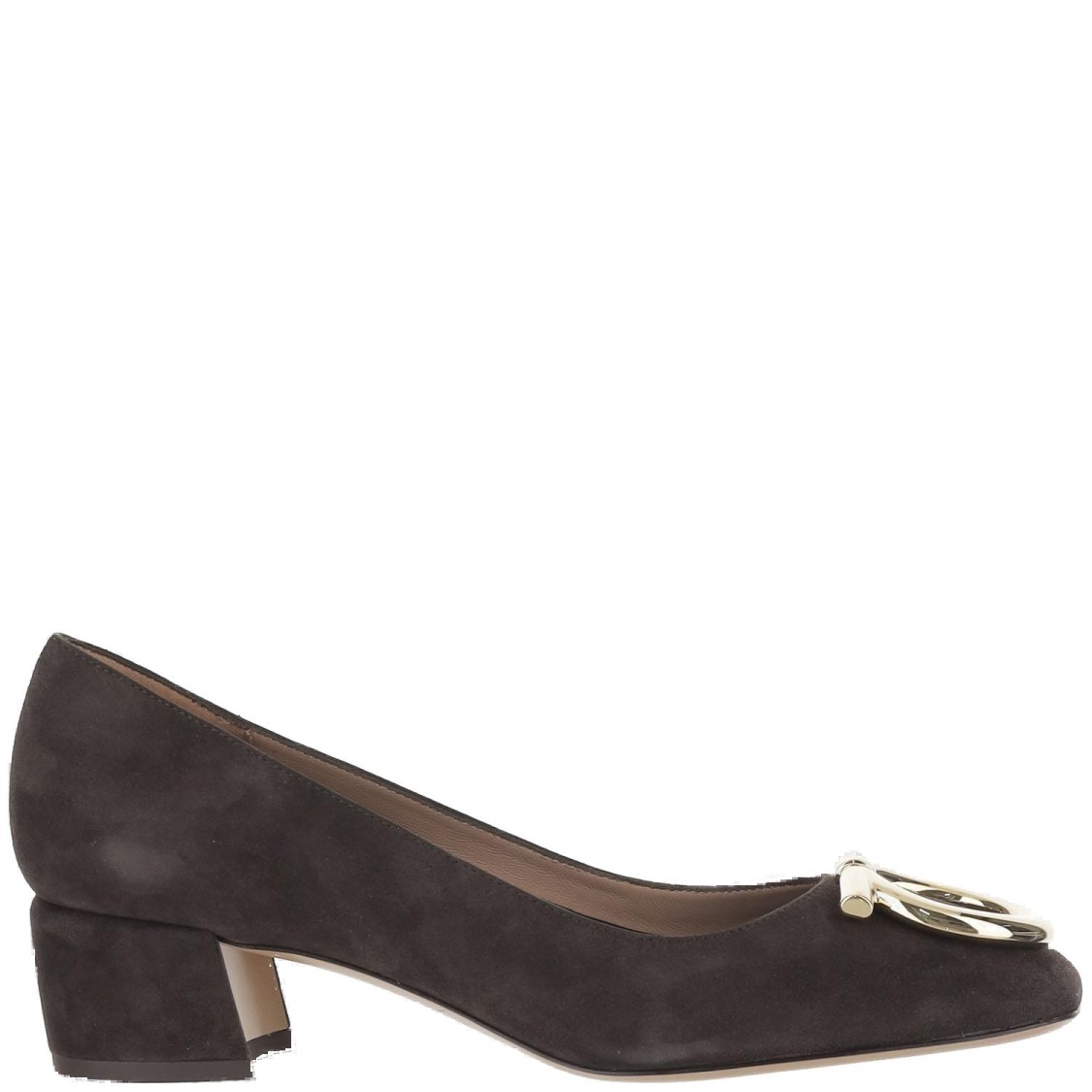 Ferragamo Salvatore  Gancini Maxi Pumps In Black