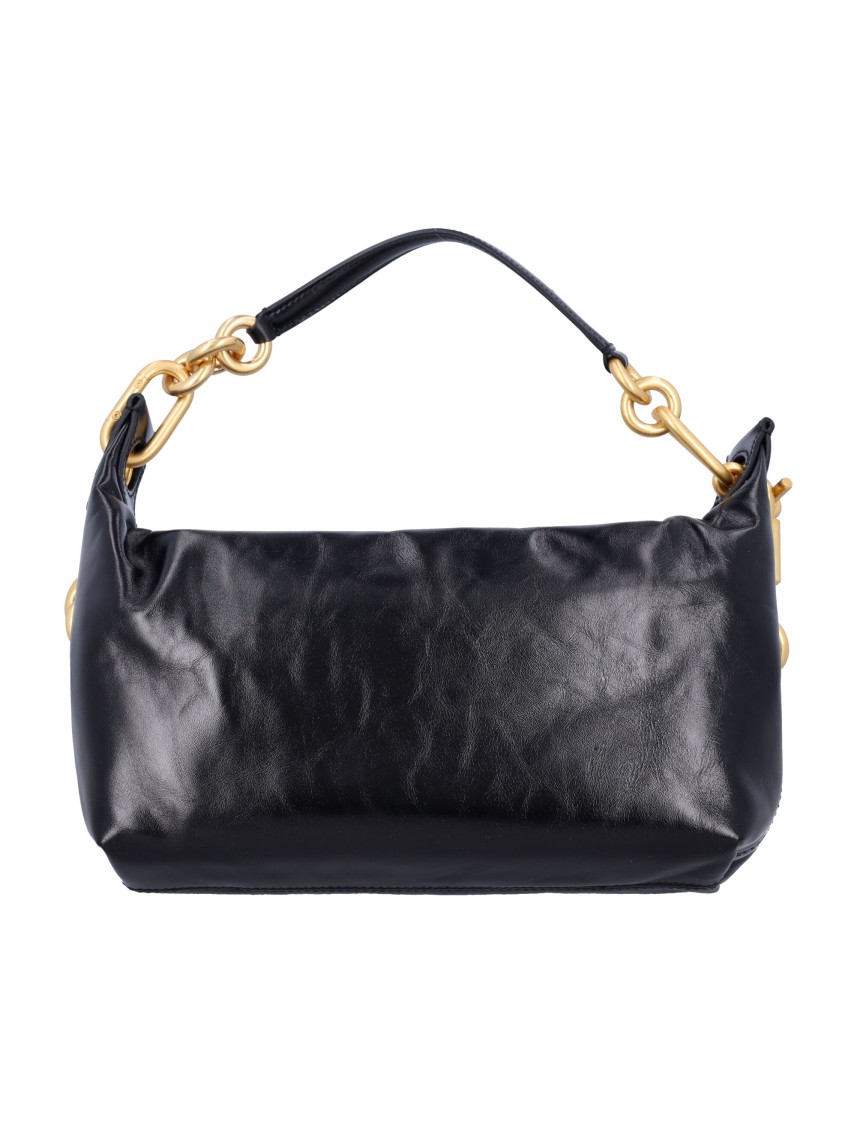 Balmain Sync Medium Bag In Black