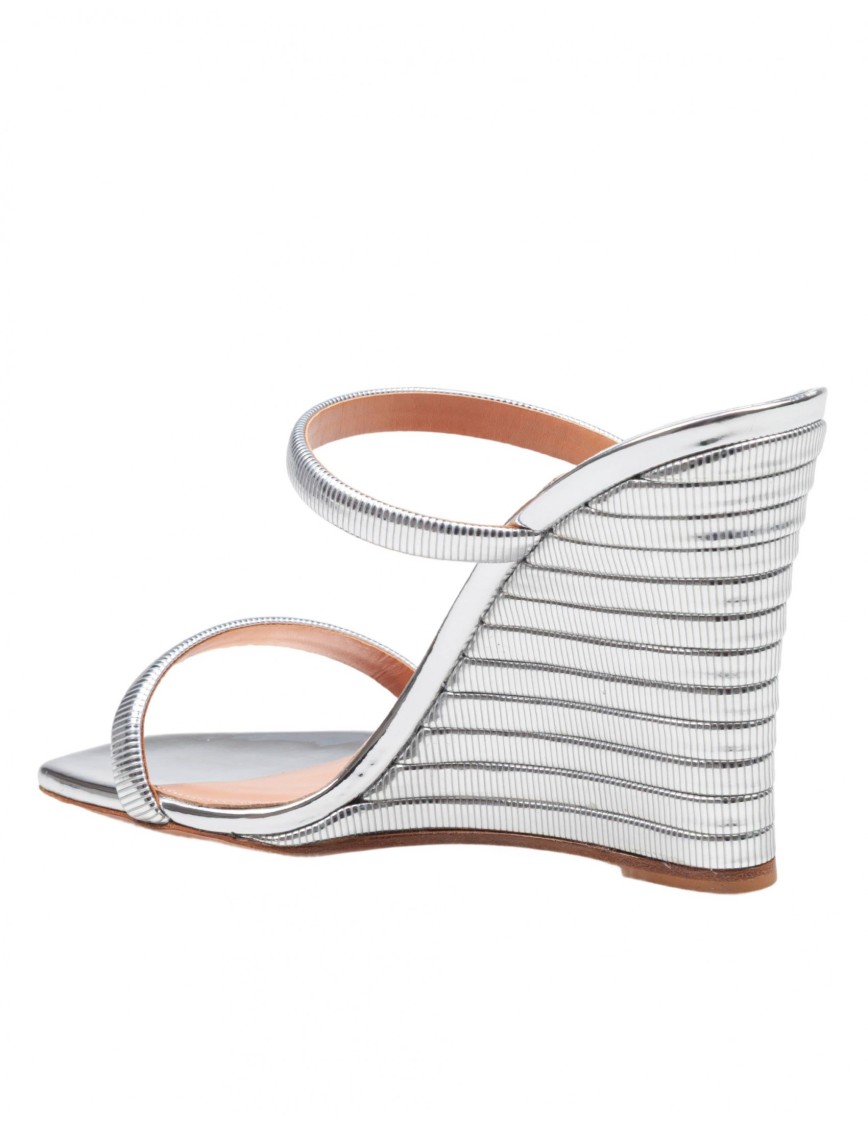 Aquazzura Chain Wedge Sandal 95