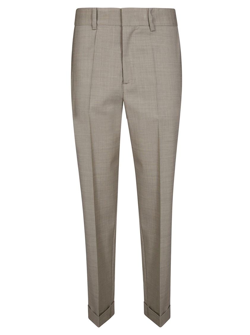 P.a.r.o.s.h Parosh Straight-leg Tailored Trousers With Front Pleats