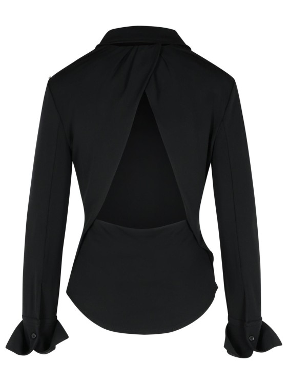【送料&関税込】SportMax candido Black Viscose Polo Shirt Sportmax Candido' Black Viscose Polo Shirt | THE LIST