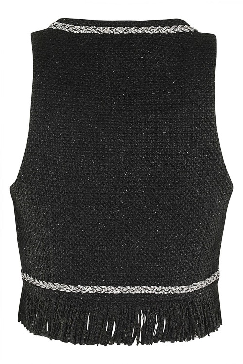 ボトムスその他 Giuseppe Di Morabito Fringed Black Gilet Giuseppe Di Morabito Fringed Black Gilet Blazer | THE LIST