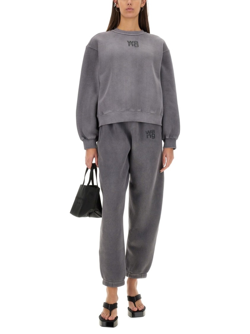 Alexander Wang T T By Alexander Wang Sweatshirts In Grey