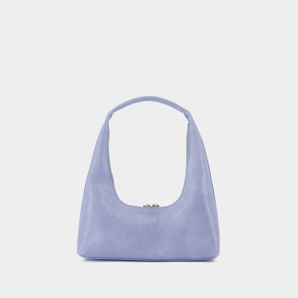 MARGESHERWOOD MARGESHERWOOD CALFSKIN LEATHER SHOULDER BAG WITH ROUNDED SILHOUETTE