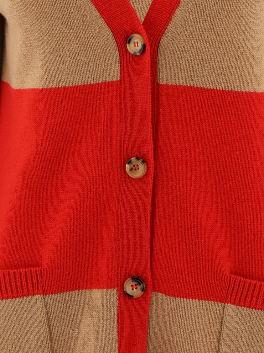 Max Mara Women's Embroidered Wool Blend Valido Cardigan | Size Xs | 2421346031600 Color 012 In Multi