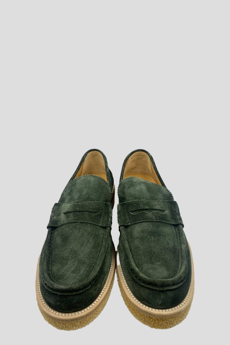 Sturlini Mocacin Green In Black