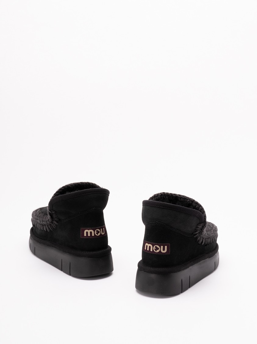 Mou `eskimo Bounce Sneaker In Black