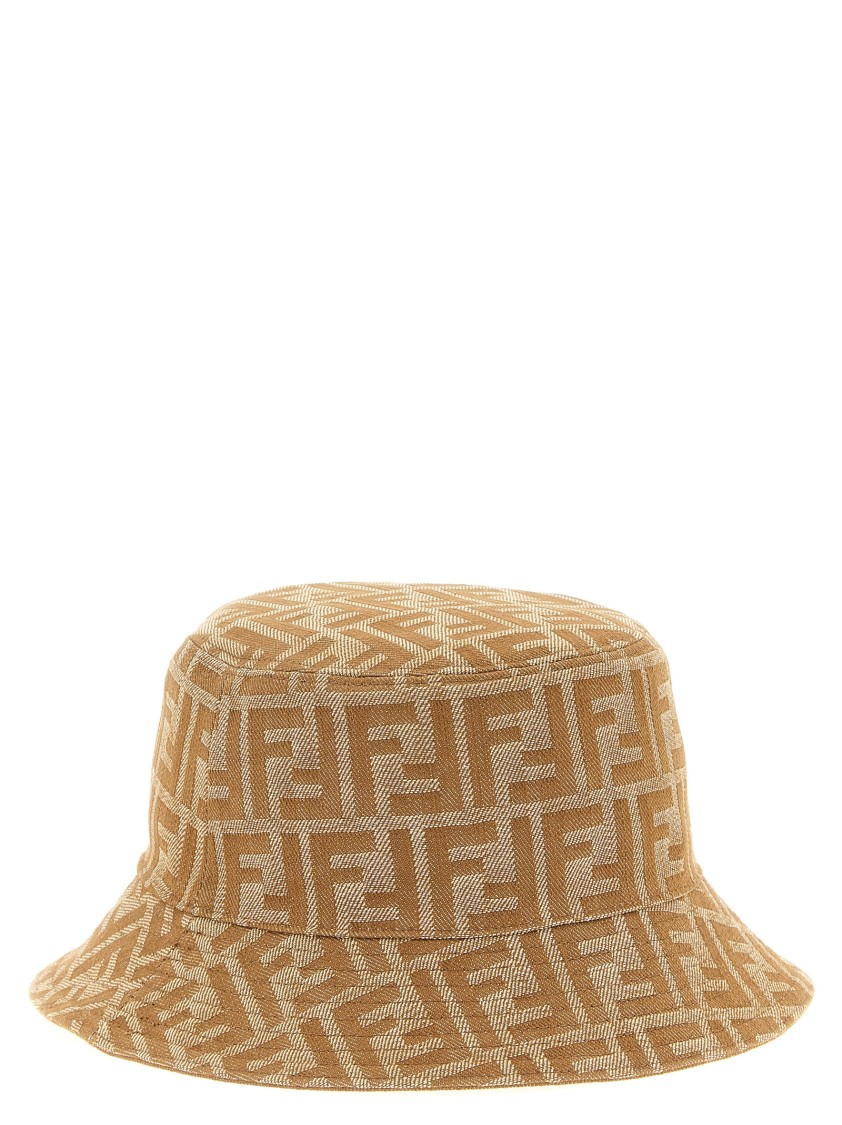 Fendi Reversible Bucket Hat In Brown