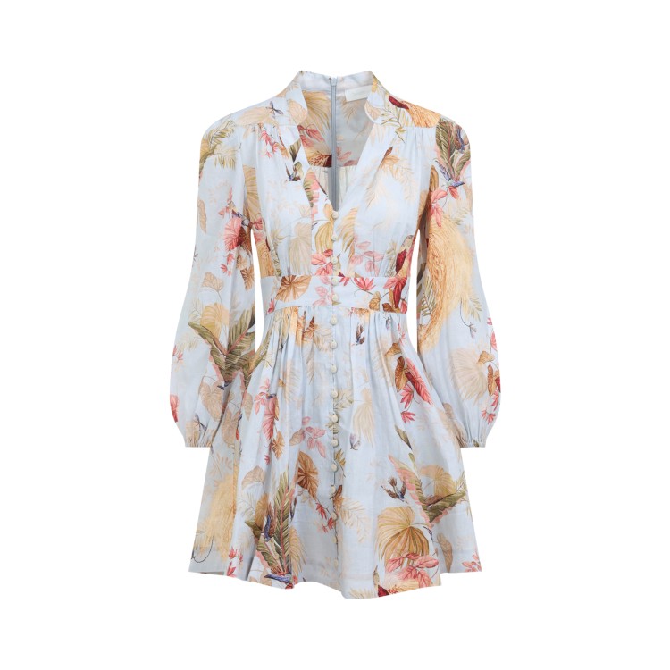 ワンピース ZIMMERMANN ASCENSION PLUNGE MINI DRESS Zimmermann Ascension Plunge Mini Dress | Shopbop