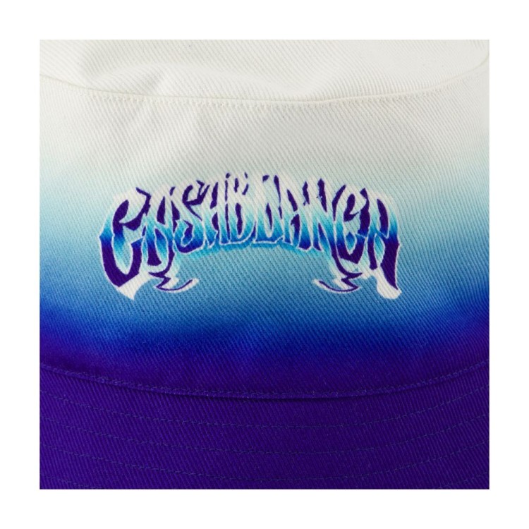 帽子・その他 Logo Printed Bucket Hat - Casablanca - Cotton - Blue colorfactory-il-accessories-