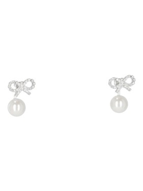 ネックレス・ペンダント Self-Portrait Multi-Row Cubic Zirconia Choker In Silver Self-Portrait Multi-Row Cubic Zirconia Choker In Silver