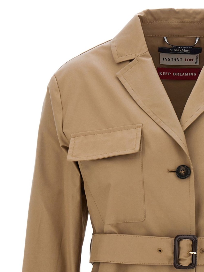 Max Mara Beige Giulia Jacket In Brown