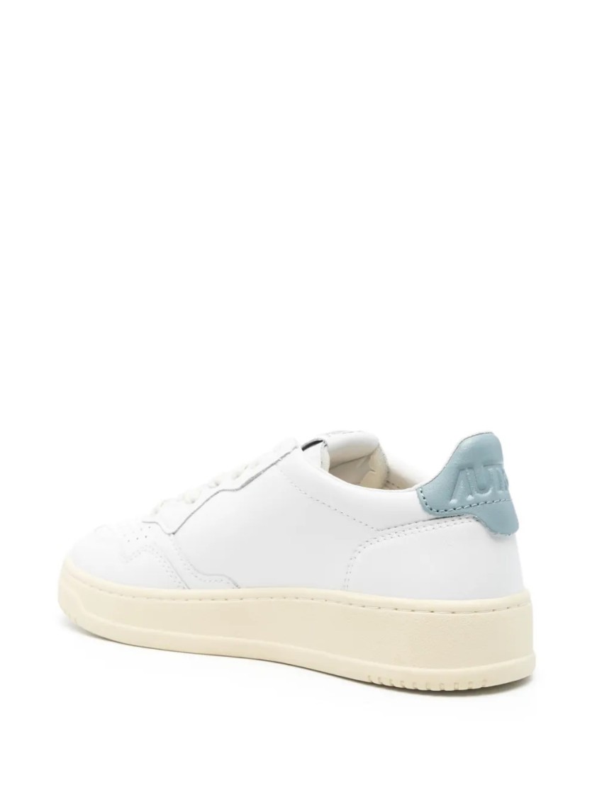 Autry Medalist Classic White Low-top Sneakers In Multi