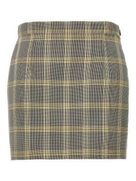 Marni Diagonal Stripe Wrap Skirt Maxi in Neutrals | THE LIST