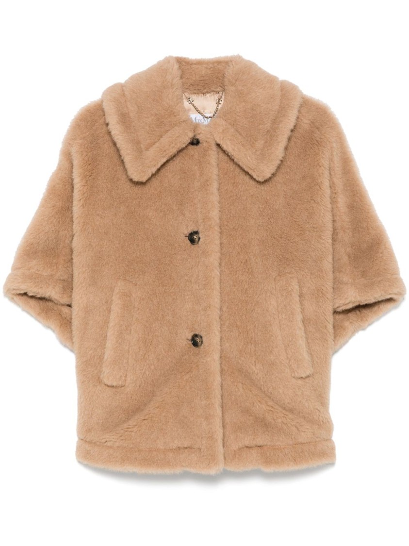 Shop Max Mara Tenebre Poncho