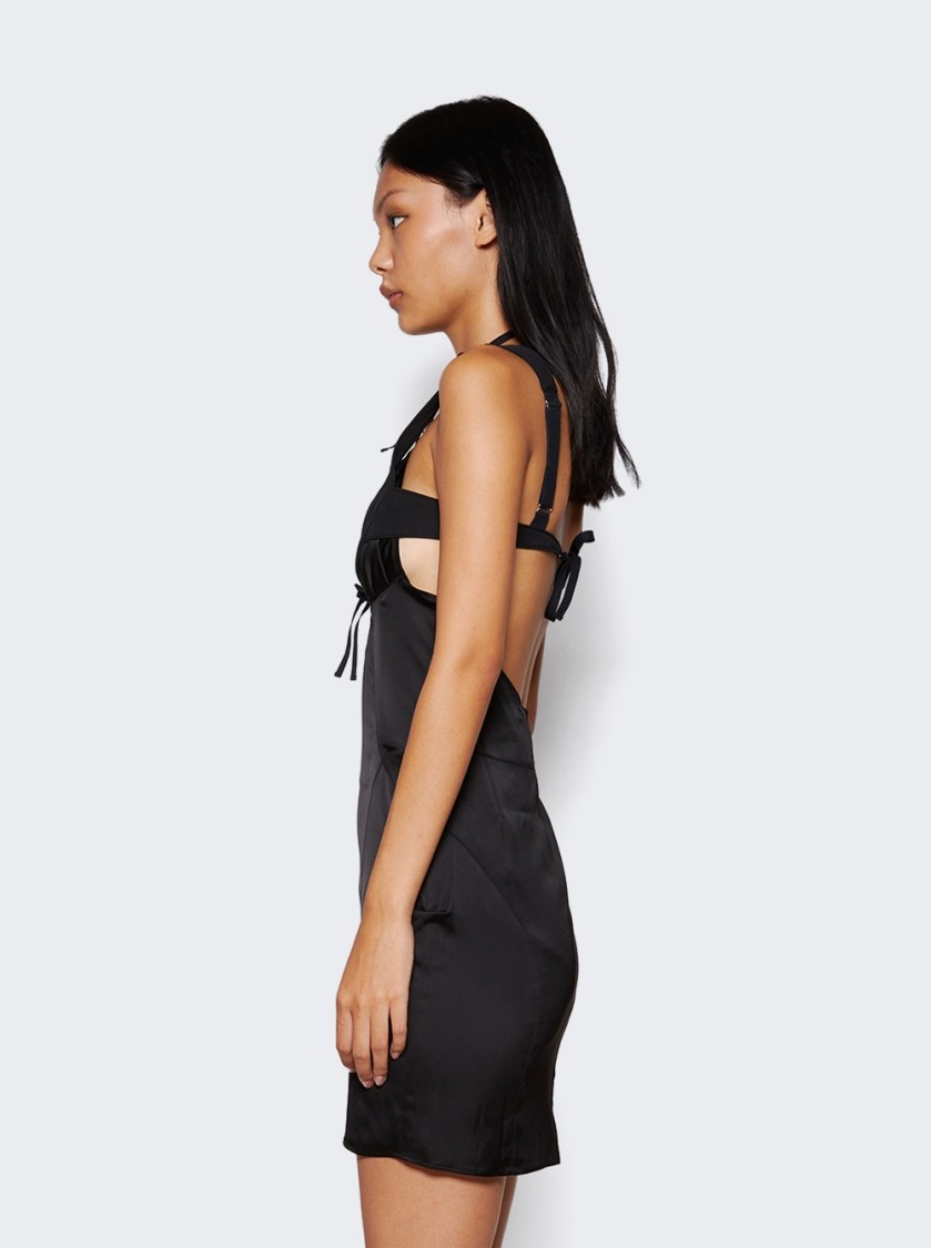 Jacquemus La Robe Ciceri Mini Dress In Black