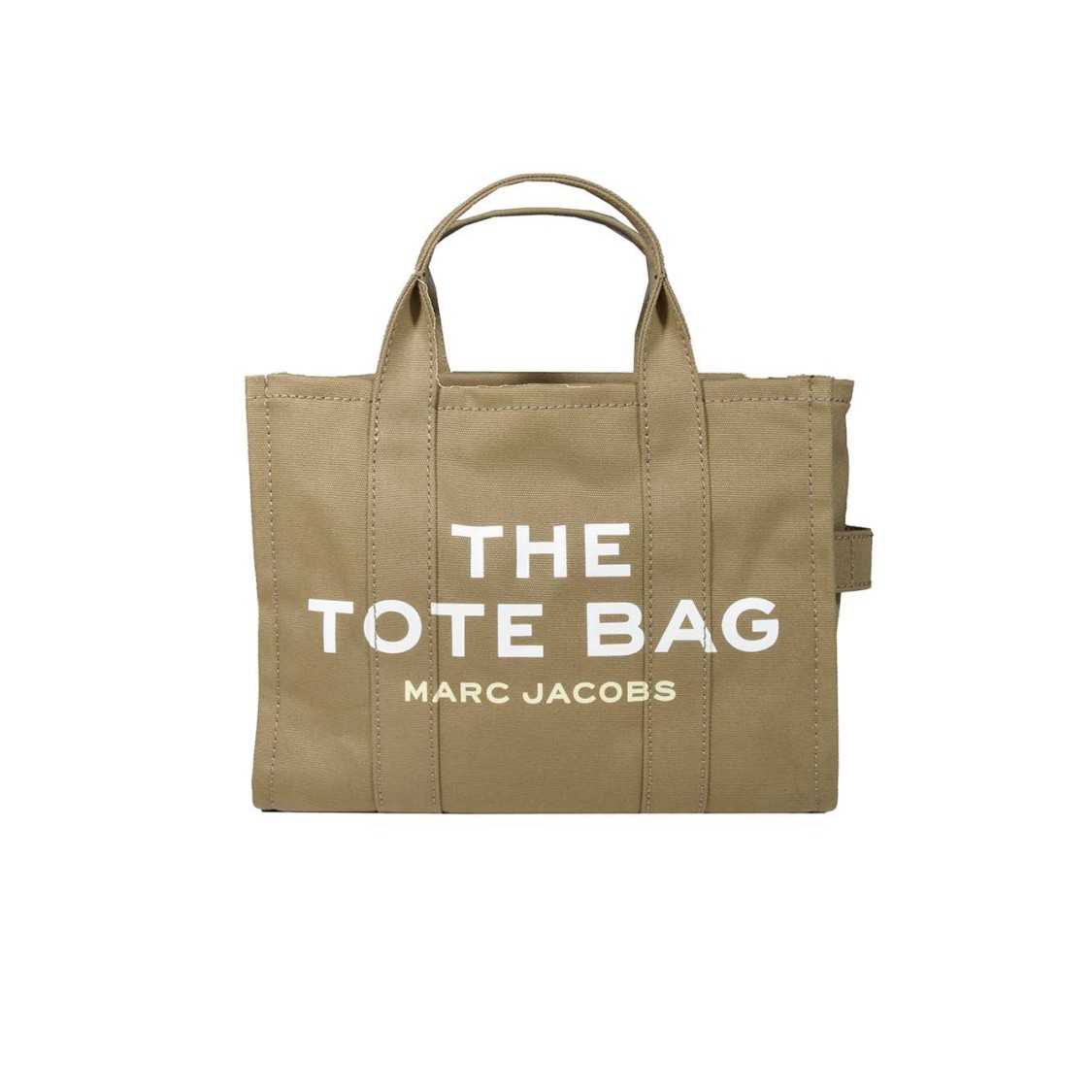 Marc Jacobs Green Canvas Medium Tote Bag