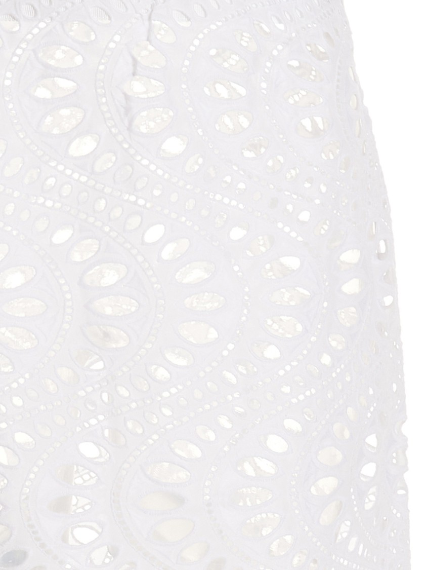 Giambattista Valli White Gonna Lunga Macram In White