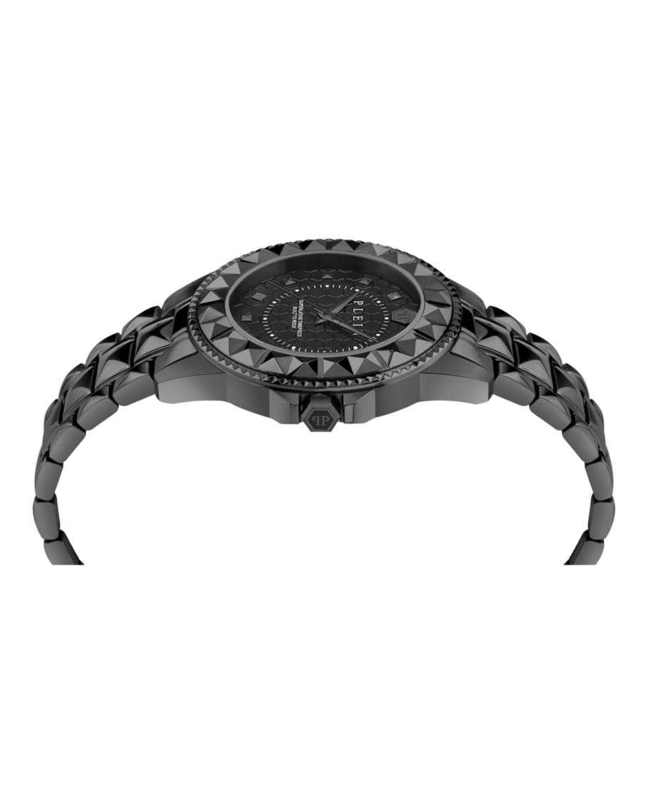 Philipp Plein Plein Lady Rock Bracelet Watch In Black