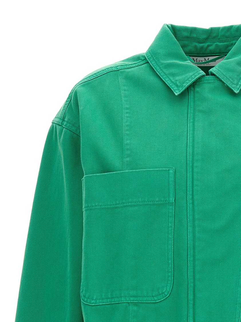 Max Mara Arturo Casual Jackets And Parka Green In Green