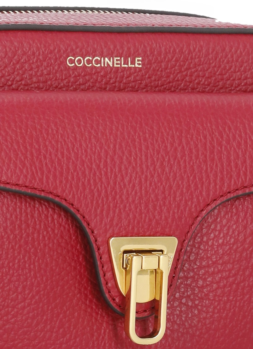 Shop Coccinelle Red Beat Soft Small Shoulder Bag