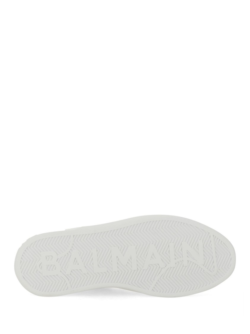 Balmain Leather Court Sneakers For Women