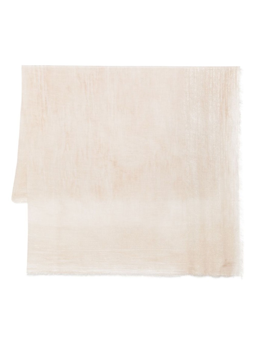 Faliero Sarti Clary Lurex Details Scarf Accessories