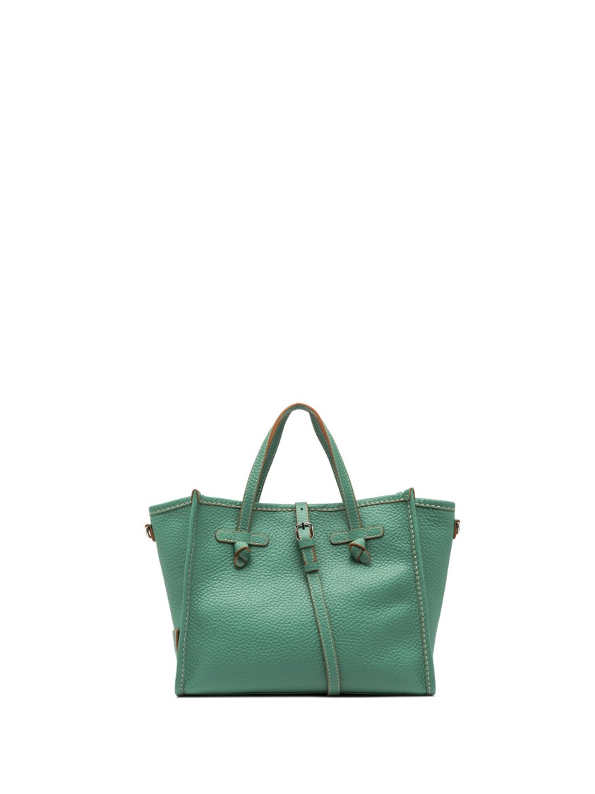 G.chiarini Marcella Marcella 32 Shopping Bag In Bubble Double Leather Mint