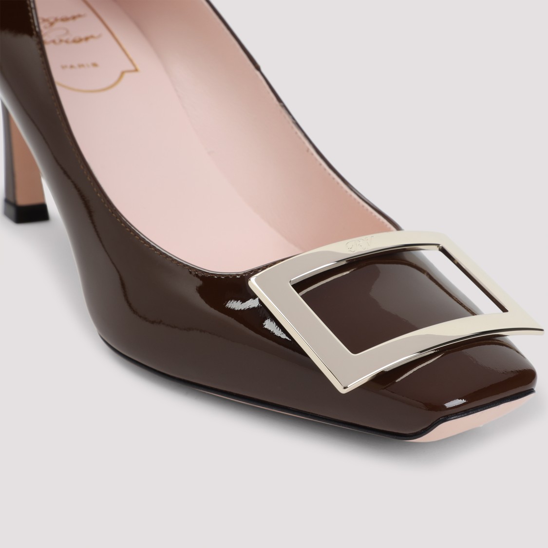 Roger Vivier Trompette 70 Pumps In Patent Leather
