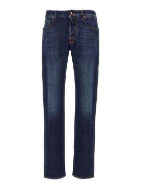 【関税込み】JACOB COHEN \"Victoria Crop\" jeans Jacob Cohen Victoria Embroidered Cropped Jeans In Blue