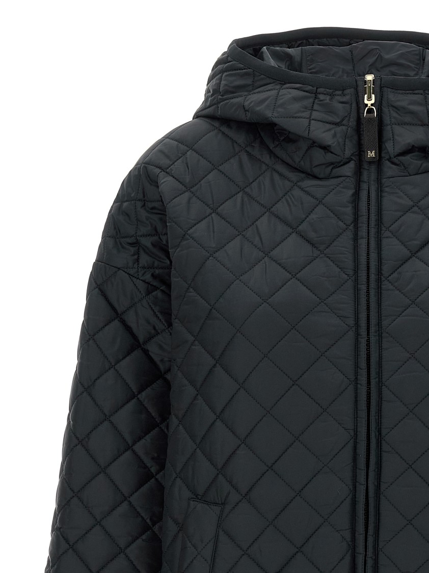 Max Mara 'leo' Reversible Jacket In Black