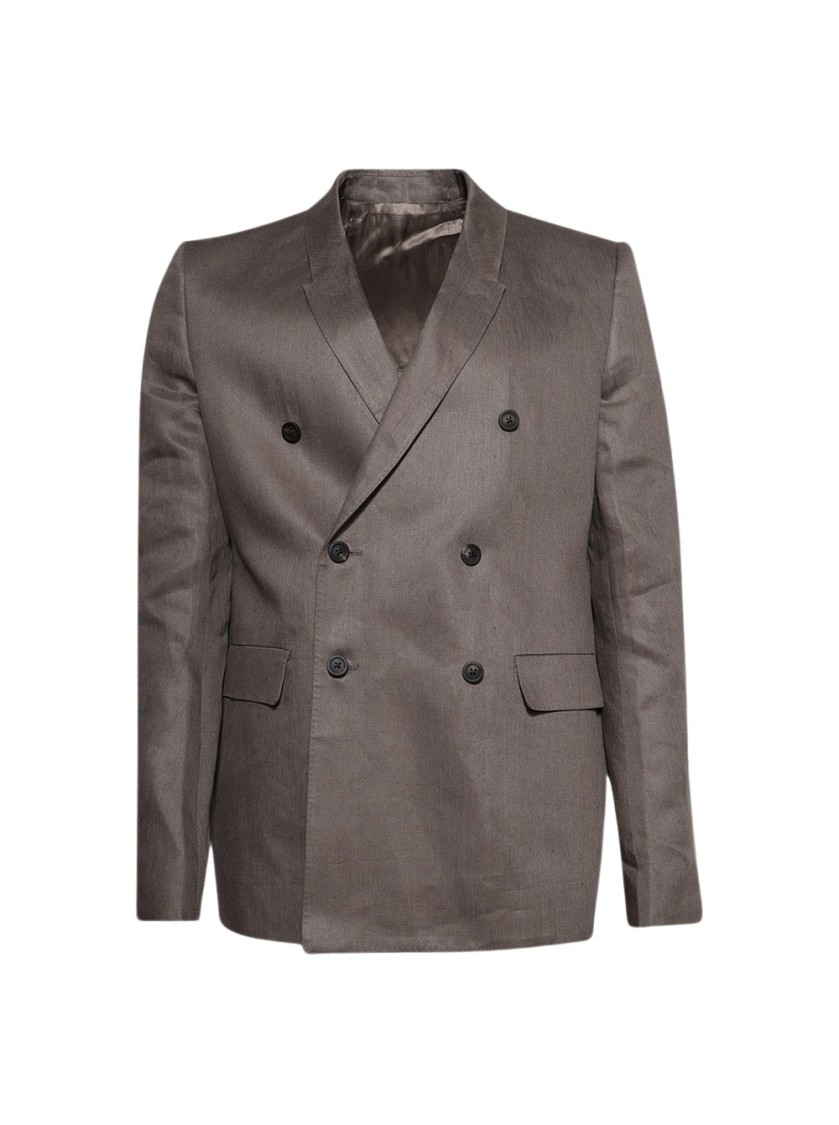 Rick Owens Jmf Blazer Dust In Grey