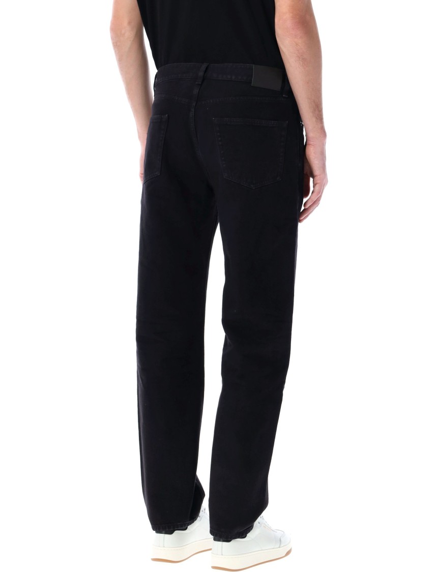 Saint Laurent Aint Baggy Jean Sn34 In Black