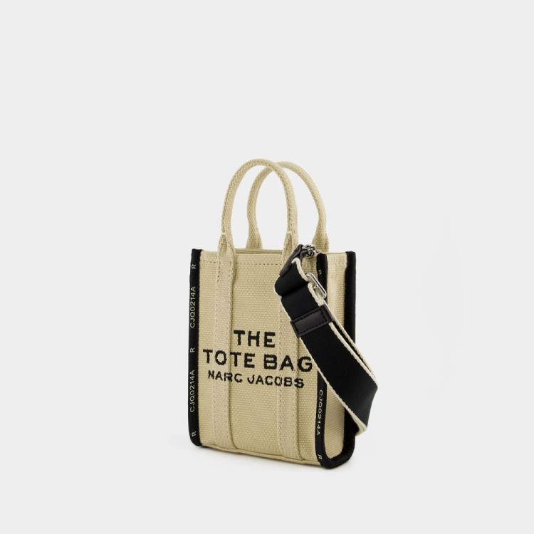 【関税込み】The Phone Tote Bag - Marc Jacobs - Cotton - Beig Marc Jacobs The Phone Tote Bag - Cotton - Beige | THE LIST