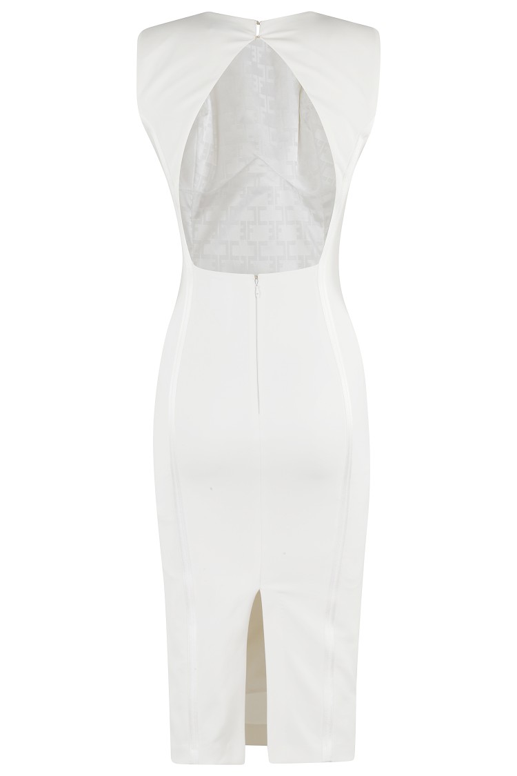 Elisabetta Franchi Open-back Midi Dress