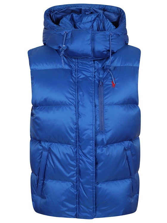 値下げ‼️Ralph Lauren nylon vest Vintage Ralph Lauren Polo Golf Navy Blue Nylon Pullover Vest