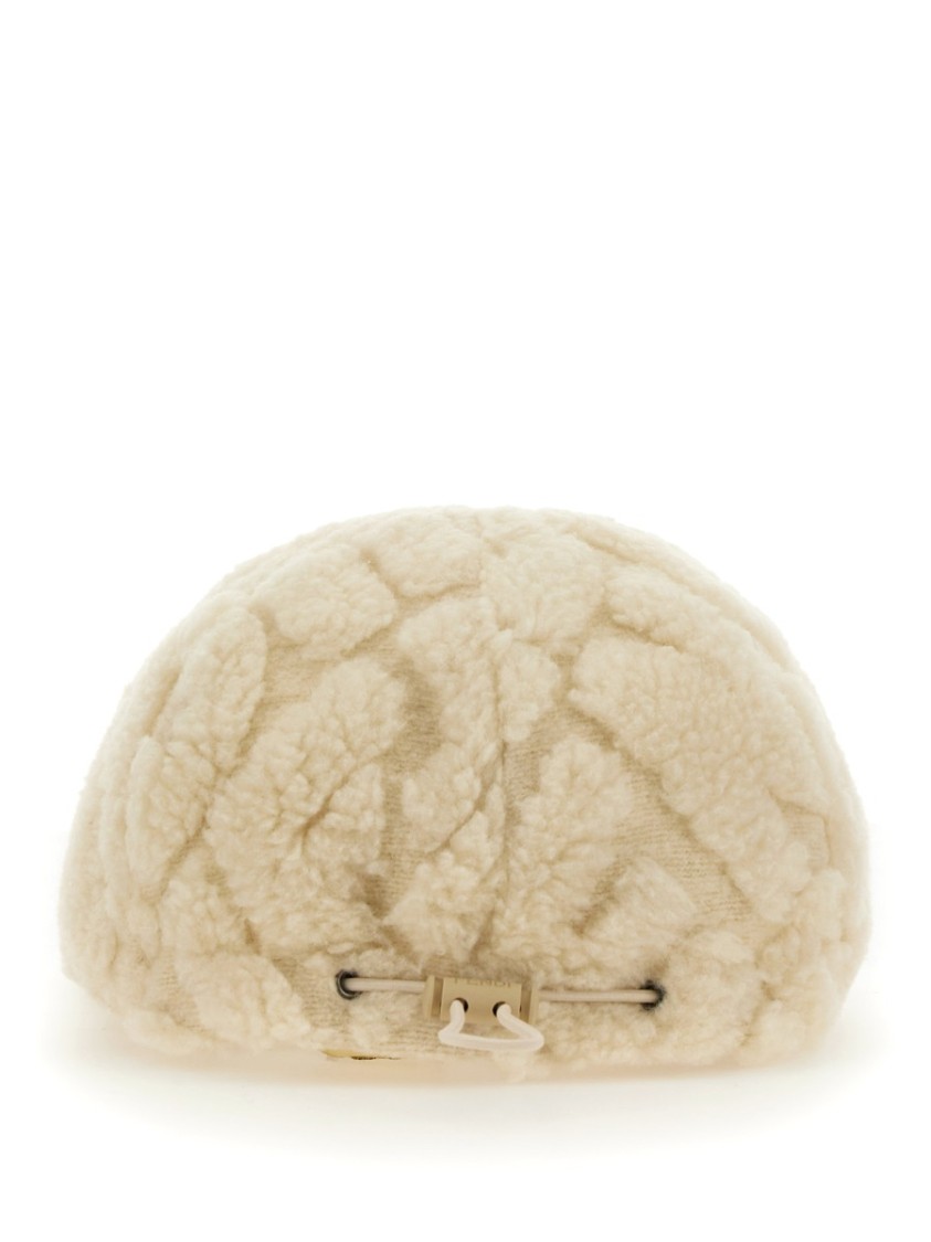 Fendi Baseball Hat Wool Curved Brim